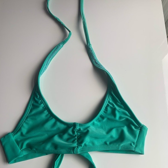 Teal Tie Up bathing suit! - Picture 1 of 2
